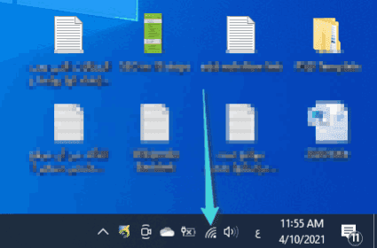 التحقق من قوة إشارة الواي فاي على ويندوز 10