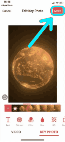 تعيين الفيديو كخلفية على شاشة قفل الايفون