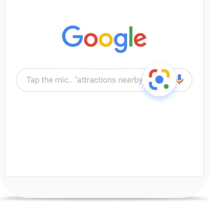 مسح ضوئي لكود QR عبر الايفون Google Lens