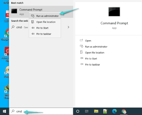 إنشاء حساب مستخدم ضيف من CMD