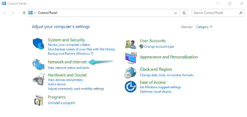 الشبكة والانترنت