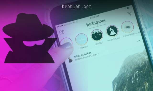 رؤية ستوري شخص ما على إنستقرام دون علمه