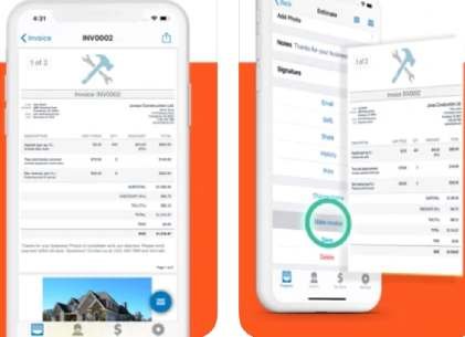 من أفضل تطبيقات إنشاء الفواتير