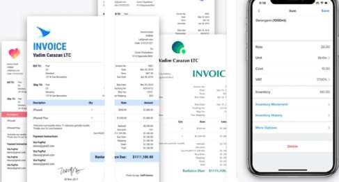 من أفضل تطبيقات إنشاء الفواتير