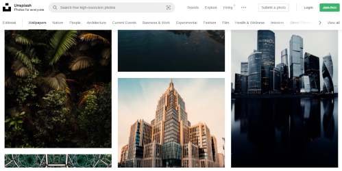 من بين أفضل مواقع تحميل خلفيات كمبيوتر