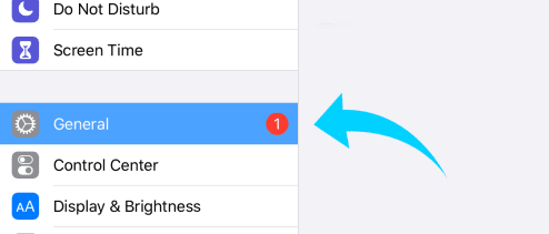 تحديث نظام الايباد إلى أحدث إصدار