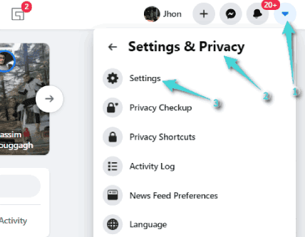 كيفية إخفاء زر إضافة صديق في فيسبوك عبر الويب