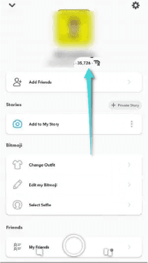 نقاط حسابي على سناب شات