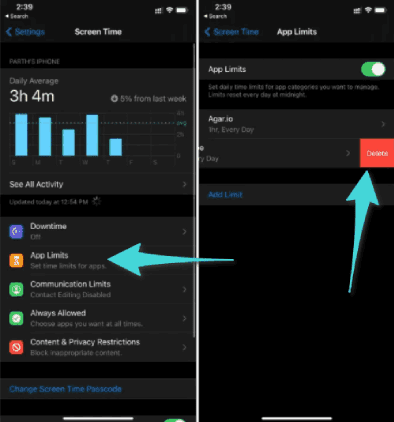 تعطيل قيود تطبيق يوتيوب على الايفون