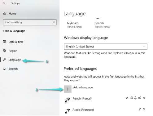 تعريب ويندوز 10