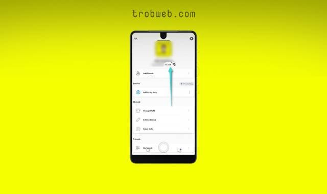 طريقة إخفاء نقاط سناب شات