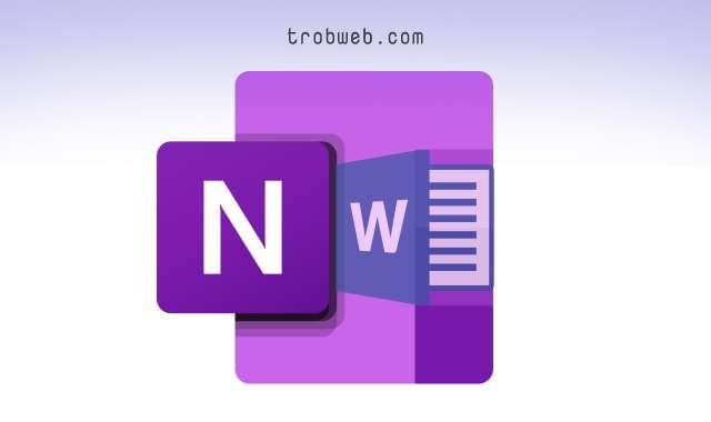 طباعة مستند Word في ملف OneNote