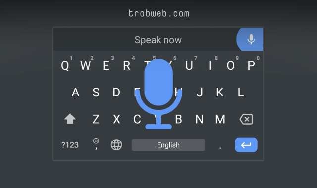 الكتابة باستخدام الصوت على الأندرويد