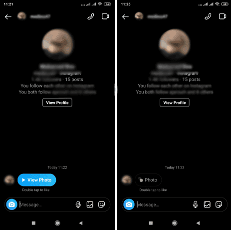 كيفية إرسال الصور والفيديوهات التي تُحذف تلقائيا على إنستقرام