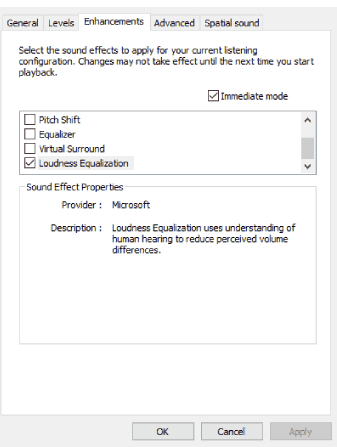 موازنة ارتفاع الصوت