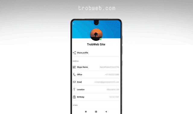 طريقة تغيير إسم العرض على سكايب الخاص بك