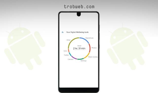 الوقت المستغرق مع التطبيقات على الأندرويد