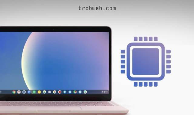 معرفة نوع cpu في Chromebook