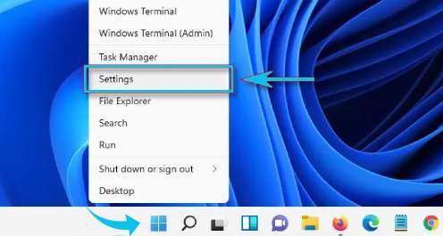 إعدادات Windows 11
