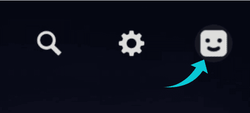 أيقونة الملف الشخصي على PS5