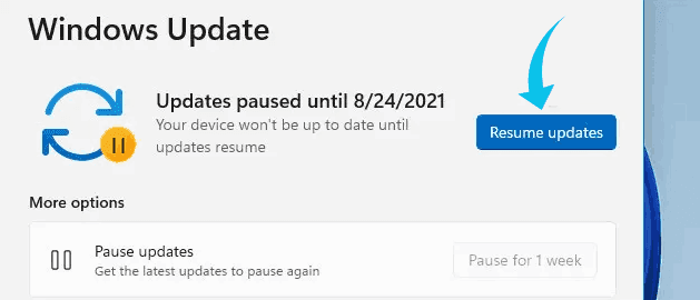 كيفية استئناف التحديثات التلقائية في Windows 11