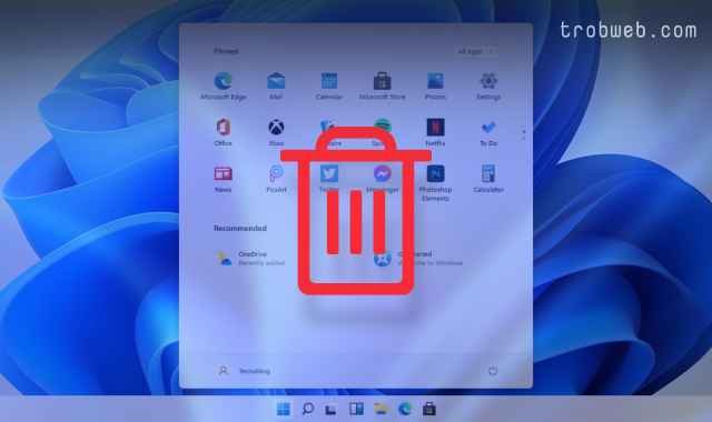 كيفية إلغاء تثبيت البرامج على ويندوز 11