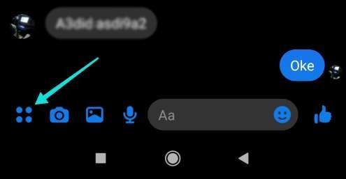 مشاركة موقعك الجغرافي على Facebook Messneger