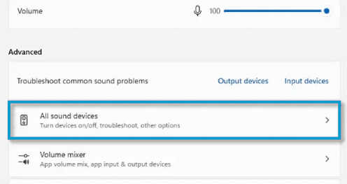 كيفية تمكين جهاز الصوت في ويندوز 11