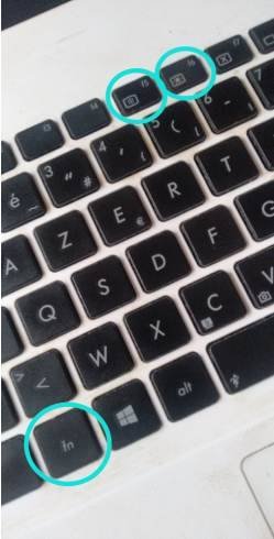 اختصار لوحة المفاتيح لتغيير سطوع الشاشة