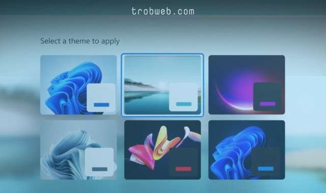تخصيص السمة على ويندوز 11