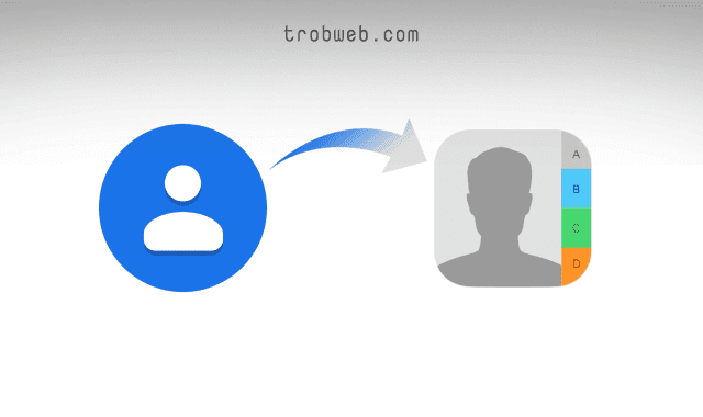 طريقة نقل Contacts من الاندرويد إلى الايفون