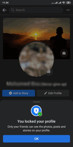 طريقة قفل بروفايلك في فيسبوك