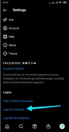 إعادة تسجيل الدخول إلى حسابك إنستقرام