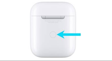 وضع سماعات Airpods في وضع الاقتران