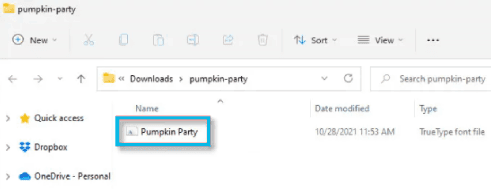 إضافة الخطوط على الكمبيوتر