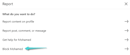 كيفية حظر شخص على موقع لينكد إن