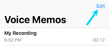 تعديل التسجيل الصوتي