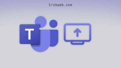 مشاركة شاشة الكمبيوتر والهاتف في Microsoft Teams