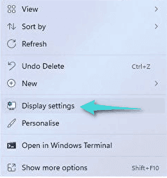 Display Settings