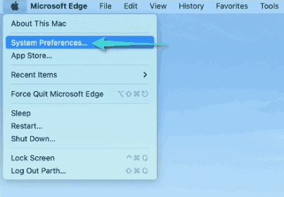 تمكين Focus Mode عبر تفضيلات النظام