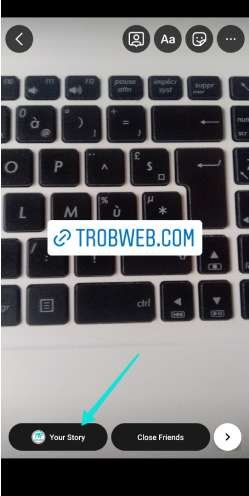 إضافة رابط في قصة انستقرام