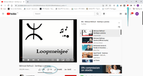 معرفة عدد الغير معجبين في فيديوهات Youtube