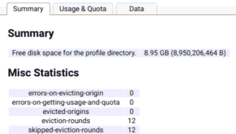 التحقق من سعة التخزين على Chromebook