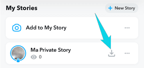 حفظ فيديو بعد نشره على Snapchat في الايفون
