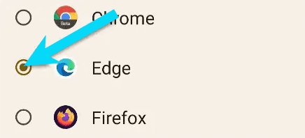 تغيير المتصفح الافتراضي في جهاز الاندرويد