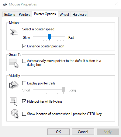 طريقة تغيير سرعة الماوس على ويندوز 11 و 10