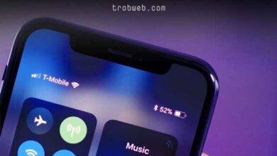 عرض النسبة المئوية لبطارية الايفون 11