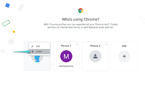 طريقة إزالة حساب جوجل من متصفح جوجل كروم على الكمبيوتر