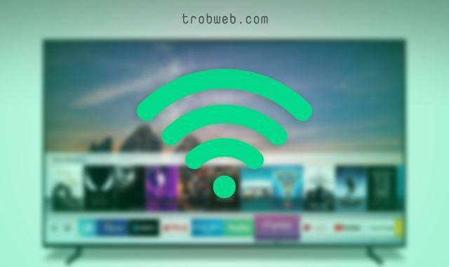 توصيل تلفاز سامسونج بشبكة الواي فاي