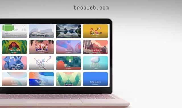 تغيير الخلفية تلقائياً على كروم بوك